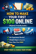 Make Your First $100 Online (Beginner Guide)